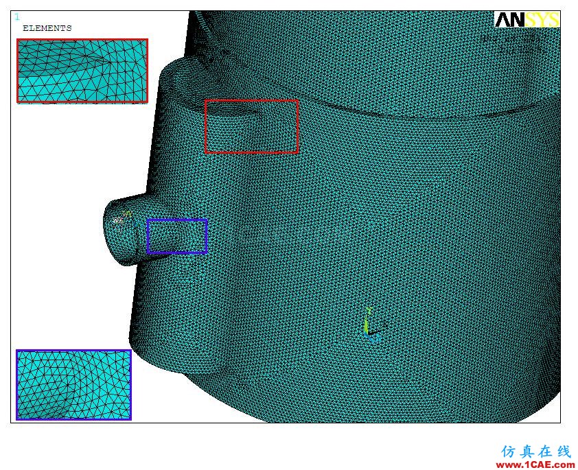 應(yīng)用 | 螺旋板換熱器接管有限元分析ansys workbanch圖片4