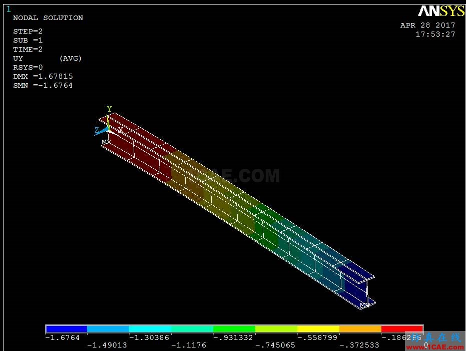 ANSYS荷載工況組合的實現(xiàn)方法【轉(zhuǎn)發(fā)】ansys workbanch圖片4