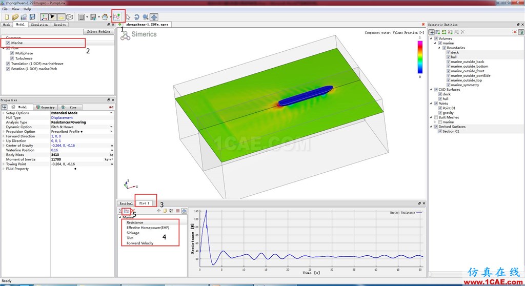 培訓篇之PumpLinx船體水動力流場分析Pumplinx旋轉(zhuǎn)機構(gòu)有限元分析圖片15