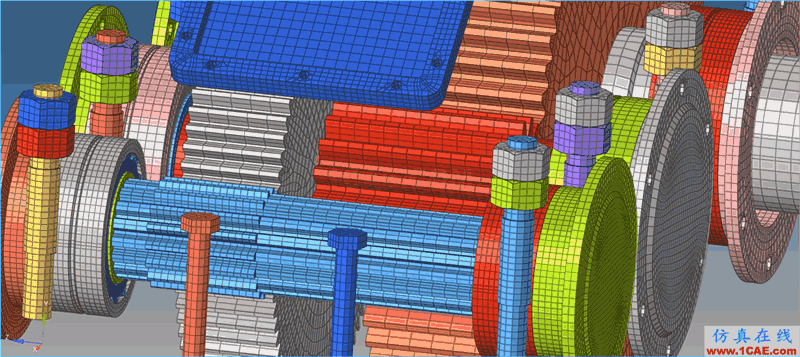 Hypermesh、Ansys 、CFD等優(yōu)質(zhì)網(wǎng)格劃分服務(wù)(也可提供專項培訓(xùn))ansys分析圖片9