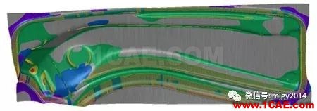 基于AutoForm分析零件成形時(shí)沖擊線的控制方法【轉(zhuǎn)發(fā)】autoform汽車仿真圖片7
