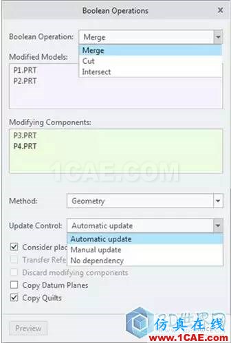 分享丨Creo 4.0 組件模式更新功能一覽！pro/e培訓(xùn)教程圖片8