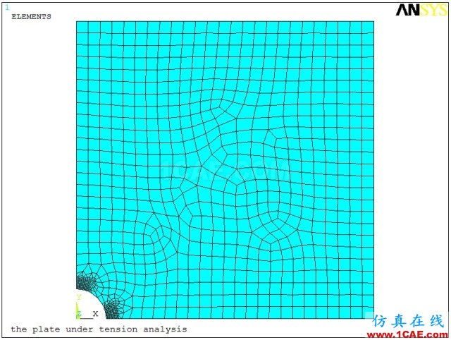 案例 | 基于ANSYS的應力集中分析（分析+方法+步驟）ansys workbanch圖片11