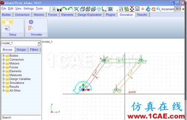 基于ANSYS Workbench的多體分析介紹ansys分析案例圖片2