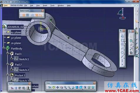 CATIA視頻教學(xué)，如把二維變成三維，新手必看Catia分析圖片2