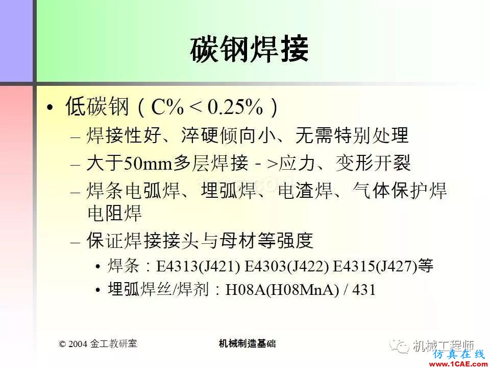 【專業(yè)積累】100頁PPT，全面了解焊接工藝機械設計教程圖片63