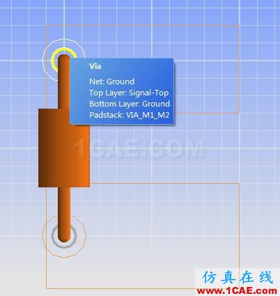 SiWave如何創(chuàng)建、編輯過孔?ansysem仿真分析圖片5