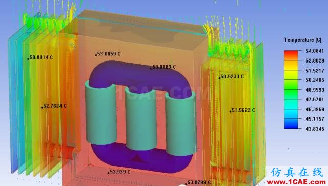 Icepak培訓(xùn)教程:對(duì)變壓器進(jìn)行不同環(huán)境下的散熱模擬計(jì)算ansys圖片6