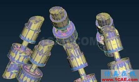 ANSA陣列空間模型六面體網格特殊旋轉技術ANSA仿真分析圖片5