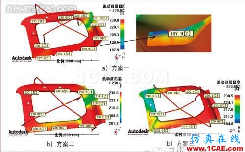 基于Moldflow的汽車內(nèi)飾板澆注系統(tǒng)設(shè)計moldflow結(jié)果圖片8