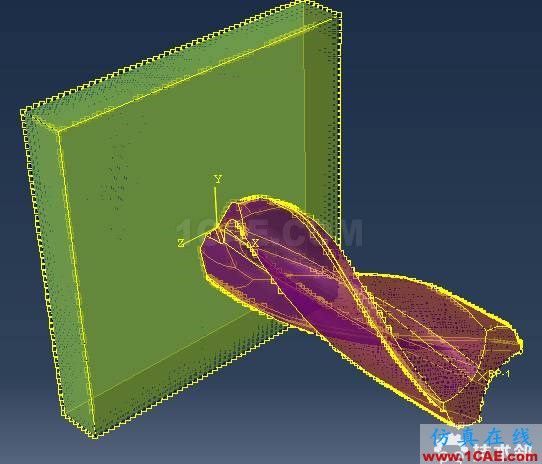 Abaqus仿真drill（鉆孔）過(guò)程abaqus有限元圖片10