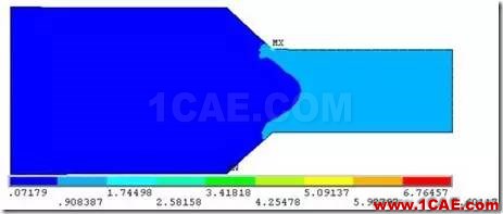 應(yīng)力集中專題 | 結(jié)構(gòu)倒斜角時(shí)的應(yīng)力集中ansys圖片11