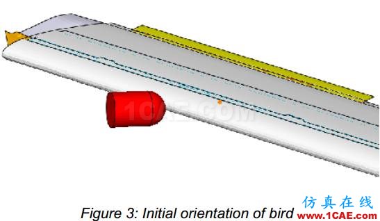 在翼板上使用Abaqus / Explicit進(jìn)行飛機(jī)與鳥(niǎo)群相撞事故有限元分析abaqus有限元培訓(xùn)教程圖片4