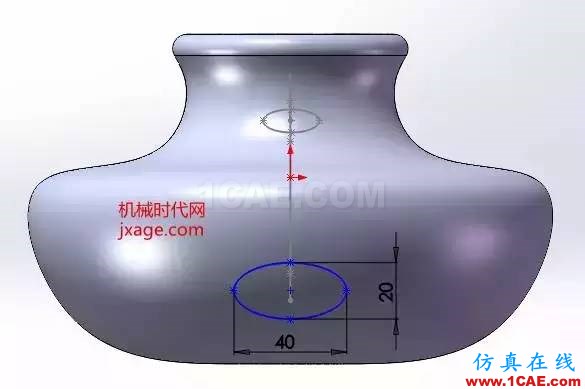 solidworks如何使用放樣特征？solidworks simulation培訓(xùn)教程圖片7