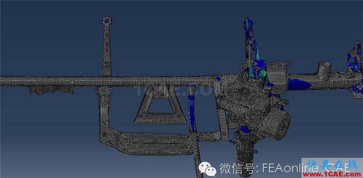 Abaqus在汽車(chē)儀表板加強(qiáng)梁分析中的應(yīng)用abaqus有限元仿真圖片3