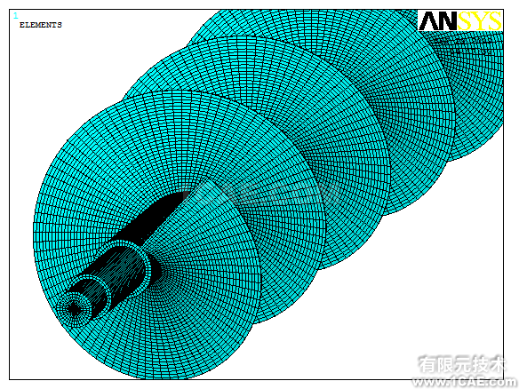 螺旋輸送機(jī)螺旋軸有限元分析