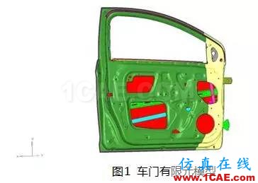 基于 OptiStruct 的車(chē)門(mén)焊點(diǎn)優(yōu)化設(shè)計(jì)ansys仿真分析圖片2