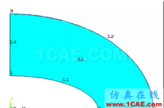 基于ANSYS APDL的橢圓膜的自適應(yīng)網(wǎng)格劃分的靜力學(xué)分析ansys圖片5