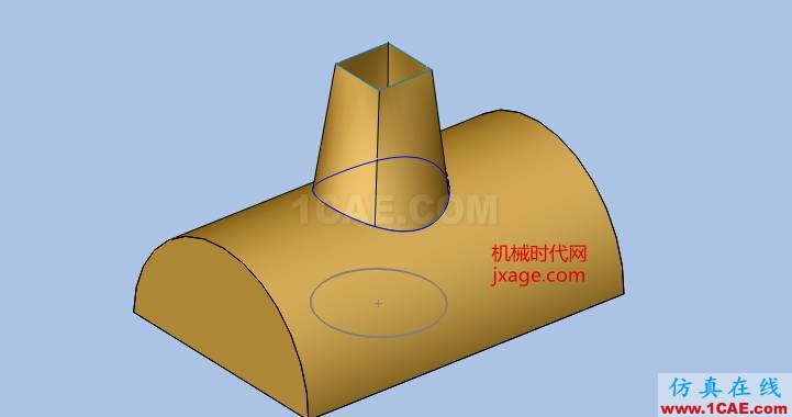 solidworks如何使用投影曲線？solidworks simulation技術(shù)圖片5