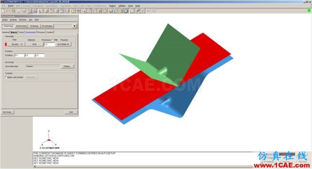 Dynaform5.9.3新功能------自動設置的流程模板功能dynaform培訓課程圖片3