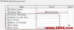 技巧 | ANSYS RMxprt軟件常見問題解答Maxwell仿真分析圖片12