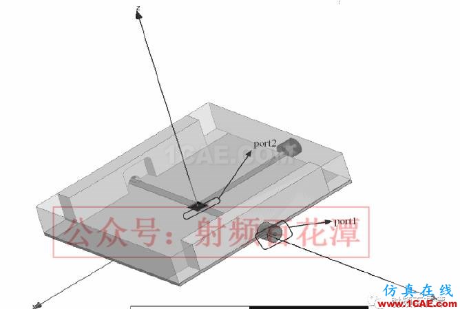 毫米波混頻器的屏蔽結(jié)構(gòu)的研究HFSS結(jié)果圖片7