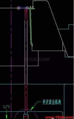 ug模具設計之其它頂出方式-前模頂出，油缸頂出-延遲頂出！ug模具設計技術圖片5