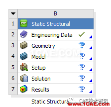 如何在ANSYS WORKBENCH中查看裝配體內(nèi)零件之間的合作用力？ansys workbanch圖片2