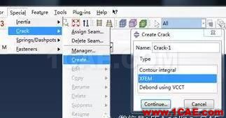 Abaqus中擴(kuò)展有限元（XFEM）功能簡(jiǎn)介abaqus有限元仿真圖片6
