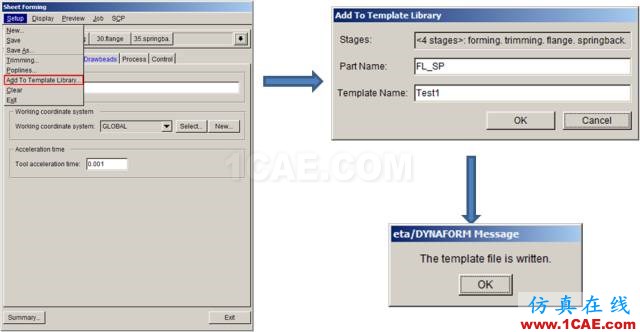 Dynaform5.9.3新功能------自動設置的流程模板功能dynaform培訓課程圖片4