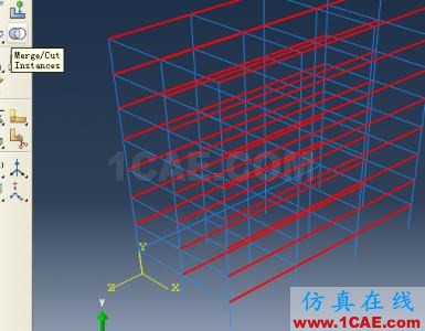 【簡(jiǎn)單實(shí)例】abaqus/CAE建的簡(jiǎn)單的框架模型(線性框架)