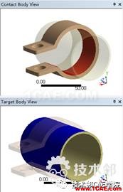 【干貨】ANSYS workbench接觸問(wèn)題案例——卡箍連接ansys workbanch圖片10