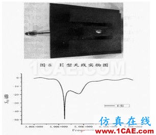 寬頻帶E型微帶天線設(shè)計