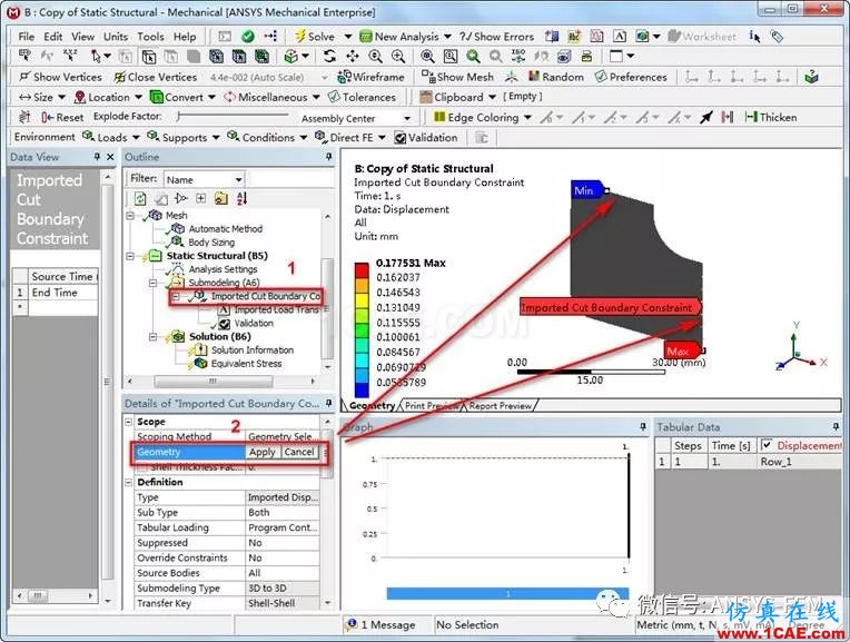 ANSYS Workbench子模型分析實(shí)例【文末送書福利】ansys圖片15