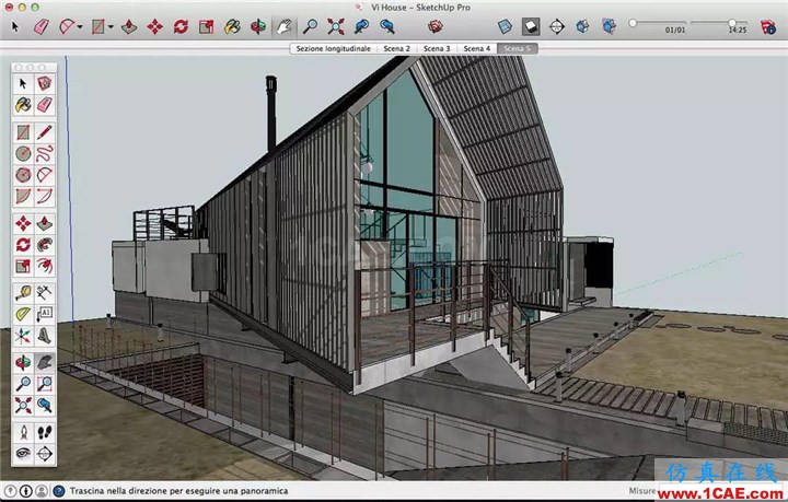 效果圖的藝術(shù)：用SketchUp, AutoCAD 和 Photoshop創(chuàng)造絕佳的水彩效果AutoCAD學(xué)習(xí)資料圖片2