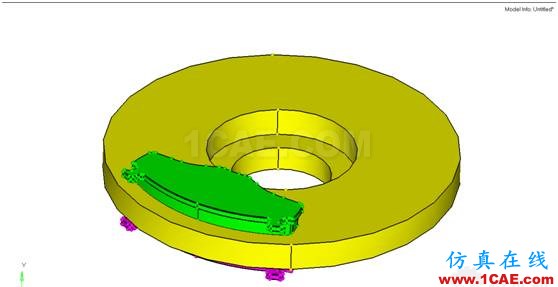 Hypermesh聯合LS-dyna剎車制動盤仿真分析hyperworks仿真分析圖片2