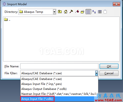 ANSYS計算模型如何導入Abaqusansys分析圖片5