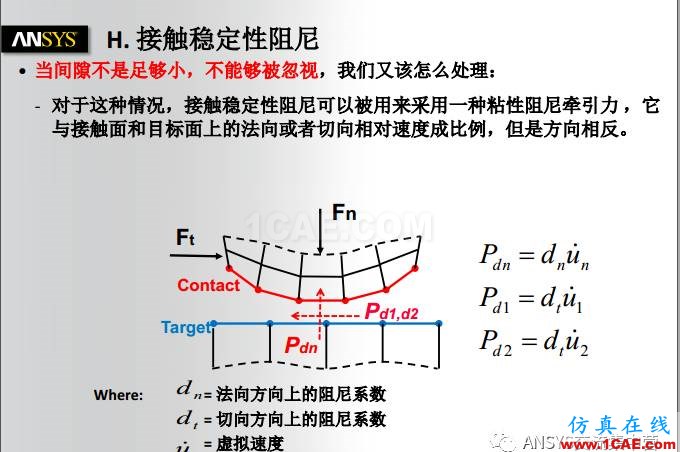 ANSYS技術(shù)專題之接觸非線性ansys結(jié)構(gòu)分析圖片30