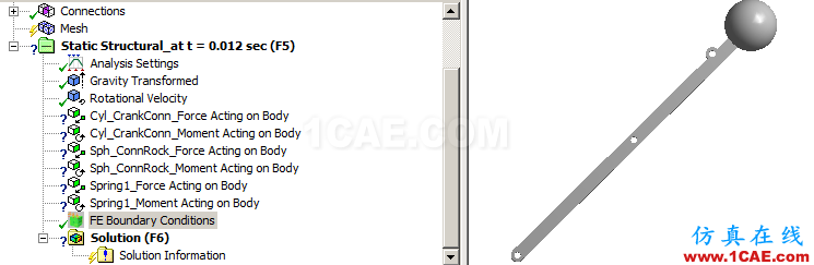 應(yīng)用 | MBD for ANSYS 有限元載荷的自動萃取ansys仿真分析圖片3