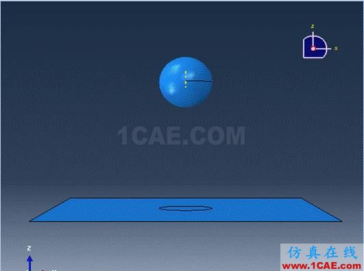 ABAQUS小球下落問題分析abaqus有限元仿真圖片31