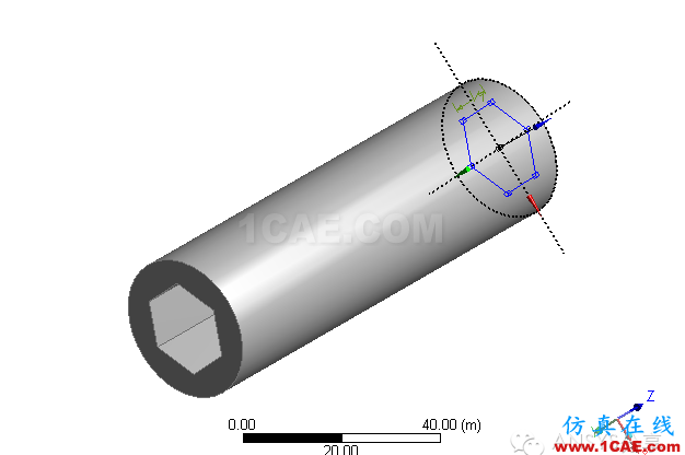 Ansys DesignModeler零件的幾何建模教程ansys分析案例圖片18